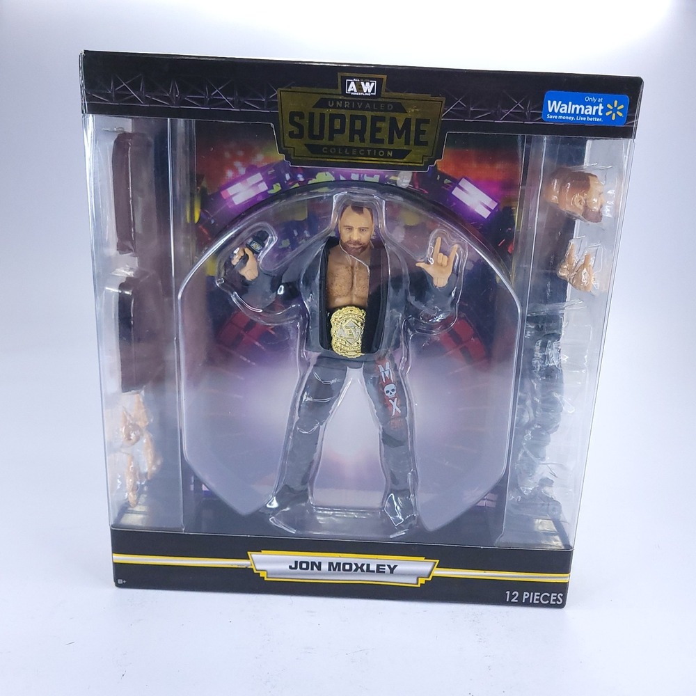AEW Unrivaled Supreme Collection Jon Moxley Walmart Exclusive - Sealed New
